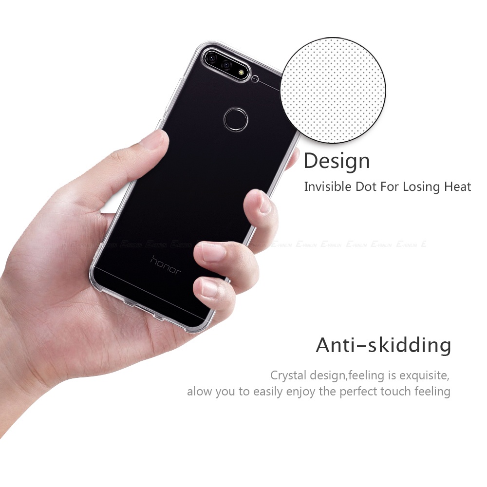 Ốp Điện Thoại TPU Silicon Mềm Siêu Mỏng Trong Suốt Cho HuaWei Honor 10X Lite 9X Premium 9A 9C 9S 8S 8X Max Prime 7A 7C Pro 7X Play