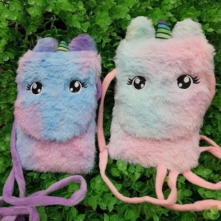 Túi đeo ngựa 1 sừng Unicorn lông mịn