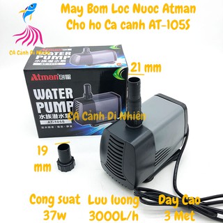 Máy bơm lọc nước ATMAN AT-105S 37W cho hồ cá cảnh
