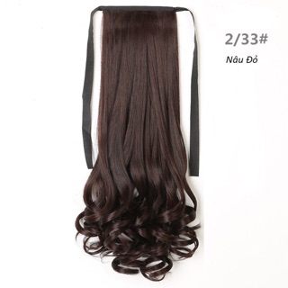 Tóc giả cột xoăn đuôi 48cm