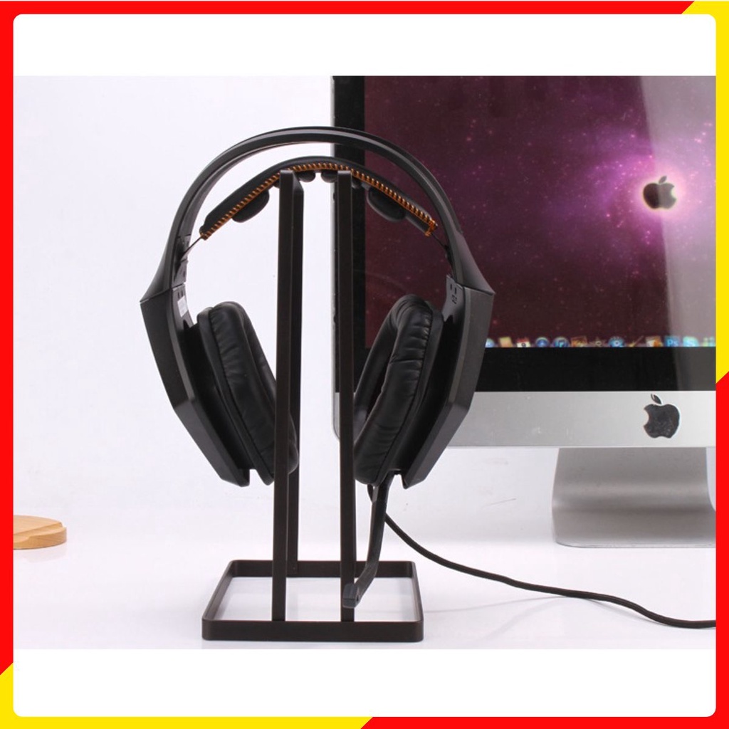 Giá treo tai nghe thép không gỉ chắc chắn dành cho tai nghe chụp tai full size cỡ lớn