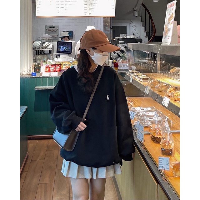 Áo sweater nỉ bông QC M545