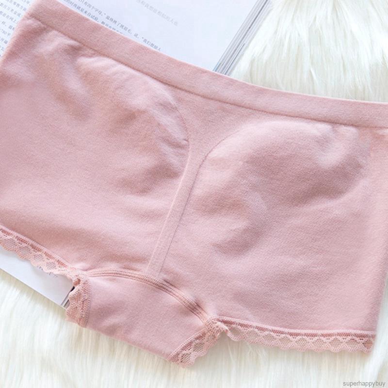 Quần lót Boxer lưng vừa viền ren quyến rũ cho nữ | BigBuy360 - bigbuy360.vn