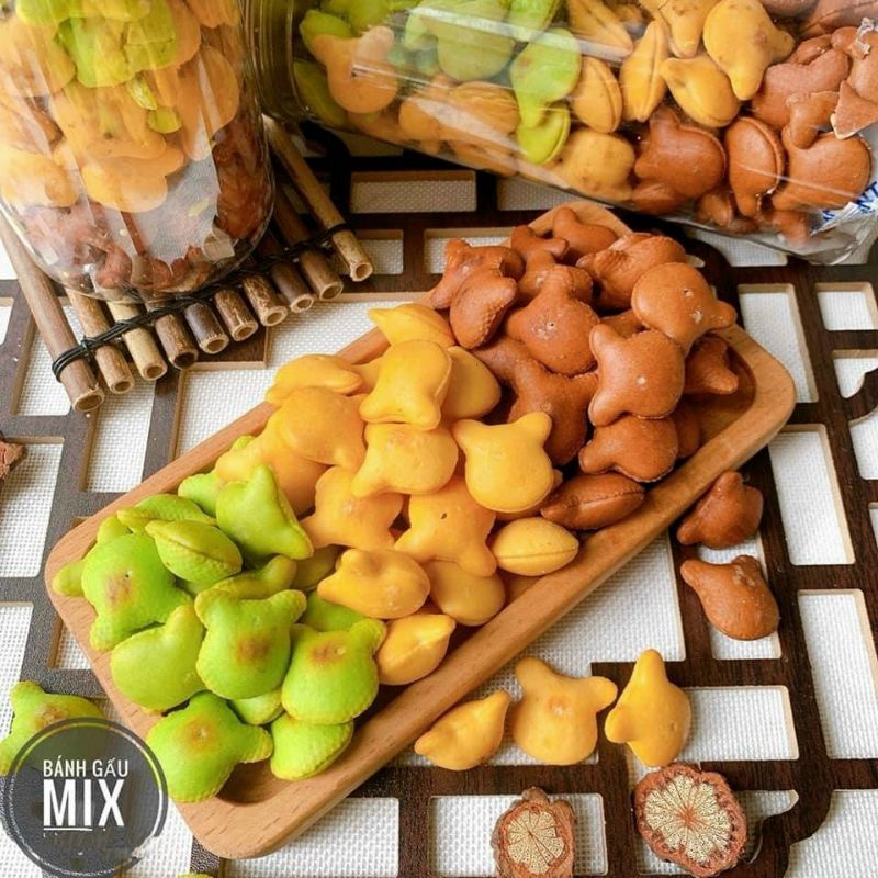 [ĐẶT TRƯỚC] Bánh gấu mix 3 vị 400gr