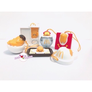 Bộ 6 nhân vật GUDETAMA của Mcdonald’s Happymeal nguyên seal (hàng có sẵn)
