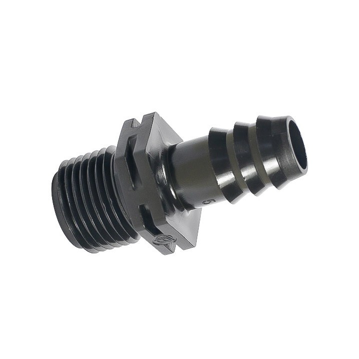Nối Ren Ngoài 21/27 Ra Ống Ldpe 16mm - Dùng Cho Hệ Thống Tưới Nhỏ Giọt / Phun Sương - Nối Từ Ống 21/27 Sang Ống Ldpe 16
