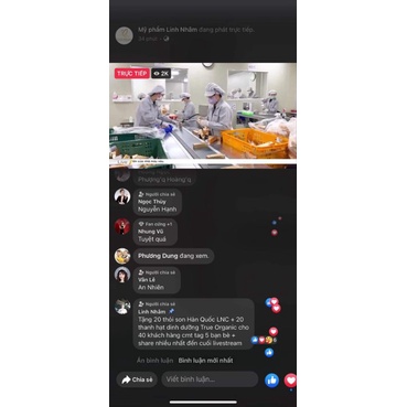 Ampoule organic Hàn Quốc LNV