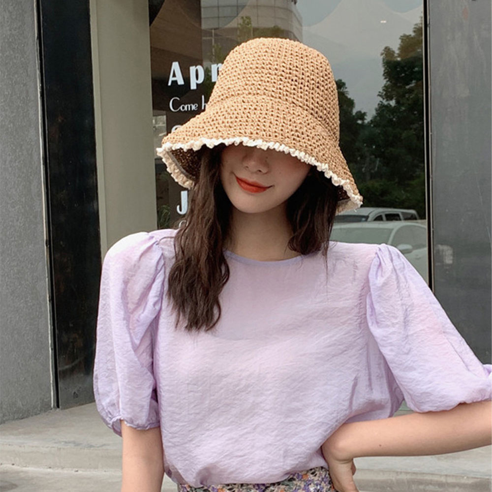 Nón Vành Tròn Thời Trang Nữ Tính