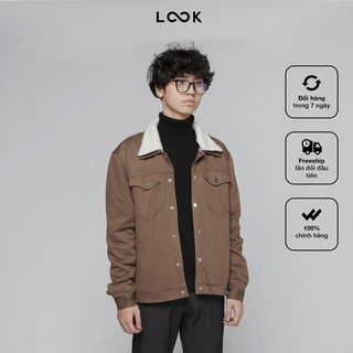 [SALE 70%] ÁO DẠ CỔ LÔNG LOOK CARTER JACKET