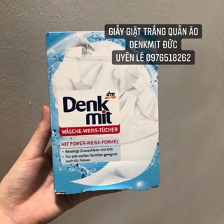Giẩy tẩy trắng quần áo Denkmit Đức