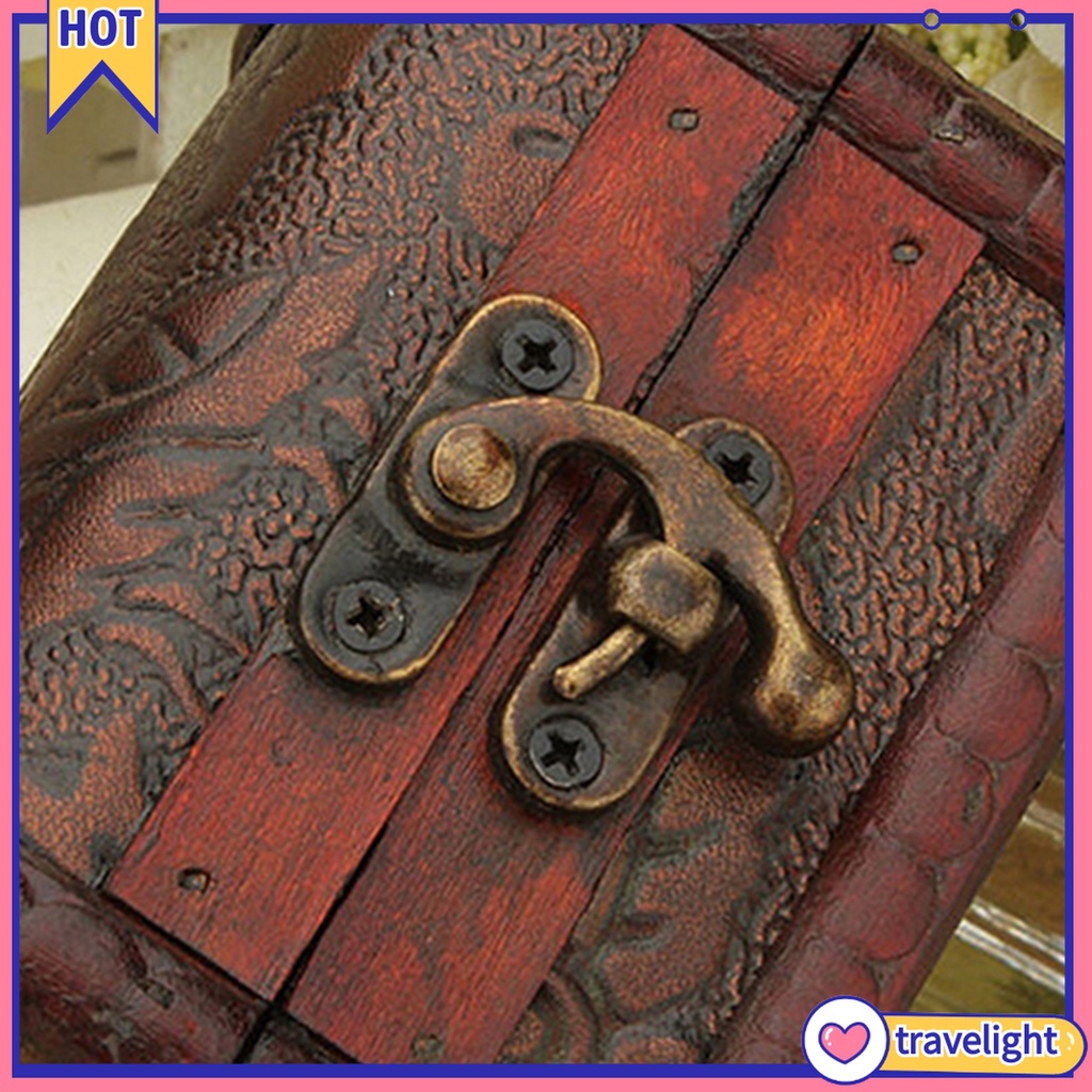 [Travelight] Hộp Gỗ Đựng Trang Sức Phong Cách Vintage