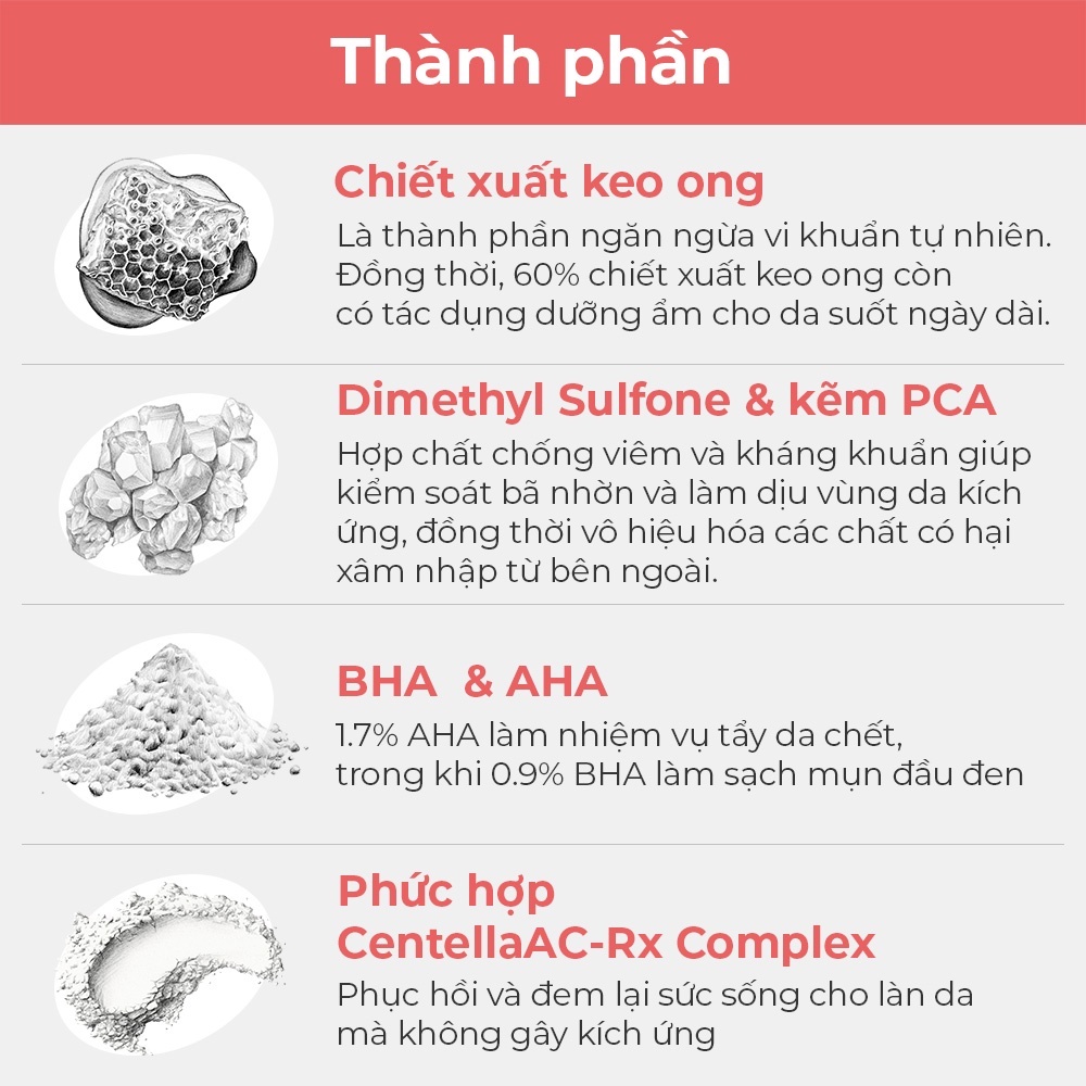 Nước hoa hồng  COSRX dành cho da mụn 125ml