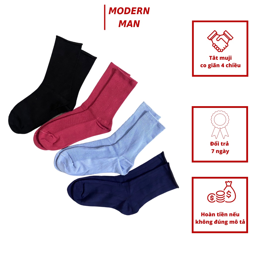 Tất,Vớ Muji Ôm 90 Độ 3 Lớp Sợi Co Giãn 4 Chiều Thoáng Mát Cho Mùa Hè