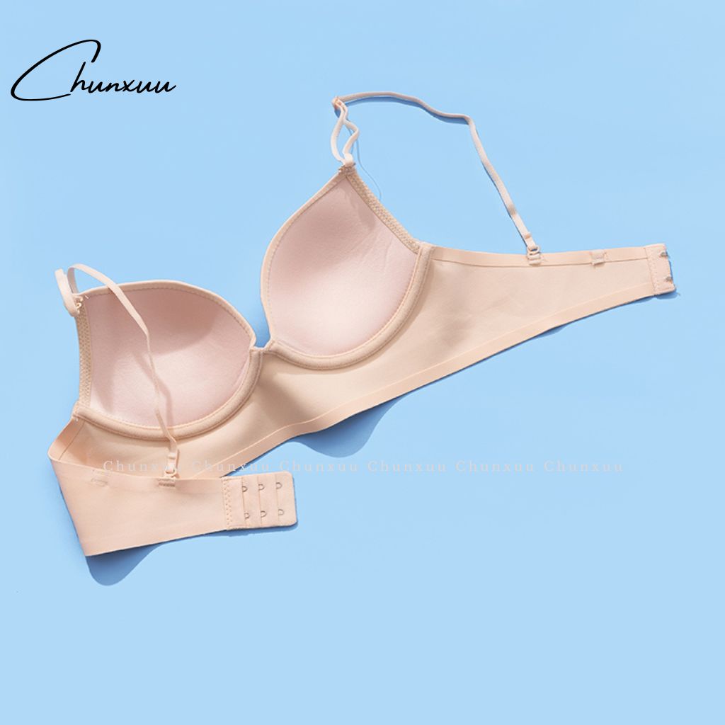 Áo ngực nữ hở lưng có gọng đệm mỏng CHUNXUU, chất su lạnh mềm mát co dãn siêu nâng đẩy - AV41