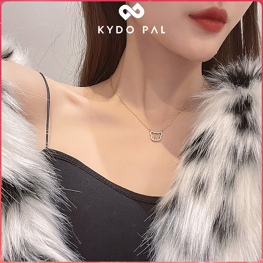 Vòng cổ nữ cá tính dây chuyền bạc 925 thời trang hàn quốc choker MCK36 - KYDO PAL Trang sức phụ kiện