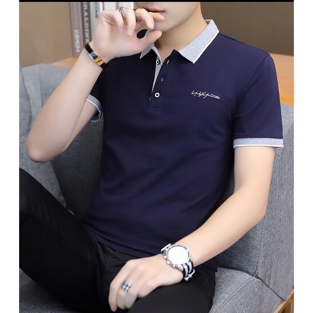 [ Mã THOFUK9KF giảm 5k cho đơn 99k] Áo thun nam tay ngắn cổ bẻ mẫu mới _ nhiều màu lựa chọn | BigBuy360 - bigbuy360.vn