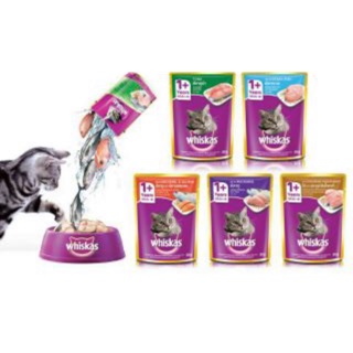Pate Whiskas cho mèo Thái Lan gói 85g