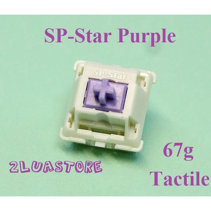 Switch SP-Star Polaris (Haze) Purple | Grey | White | Yanyu | Red-Blue | Duck thay thế cho bàn phím cơ - 5 pin