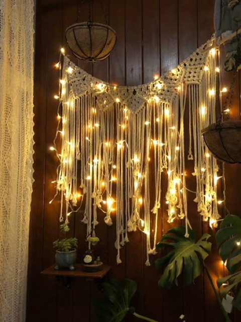 DÂY ĐÈN ĐOM ĐÓM FAIRY LIGHT DÀI 3M DÙNG PIN