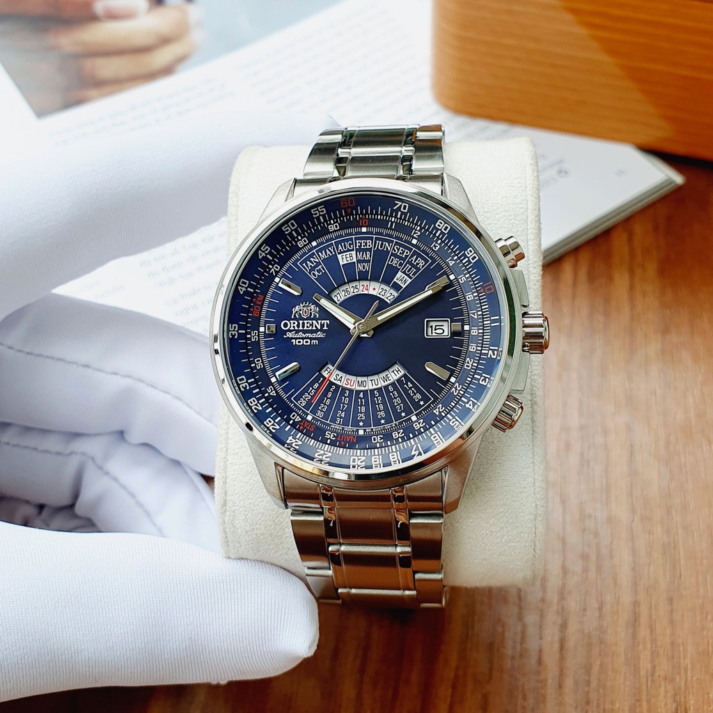 Đồng hồ nam chính hãng ORIENT SEU07008DX LỊCH VẠN NIÊN