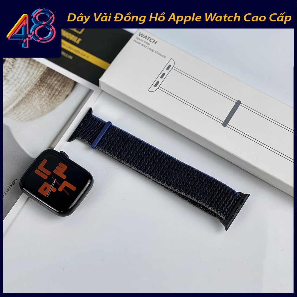 Dây Đồng Hồ Apple Watch Vải Sport Loop Cao Cấp Đủ Size 38mm/40mm/42mm/44mm