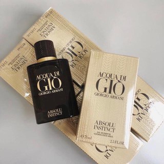 [𝘼𝙪𝙩𝙝] Nước hoa dùng thử Acqua Di Gio Absolu Instinct 𝙬𝙚𝙨𝙝𝙖𝙧𝙚𝙨𝙘𝙚𝙣𝙩