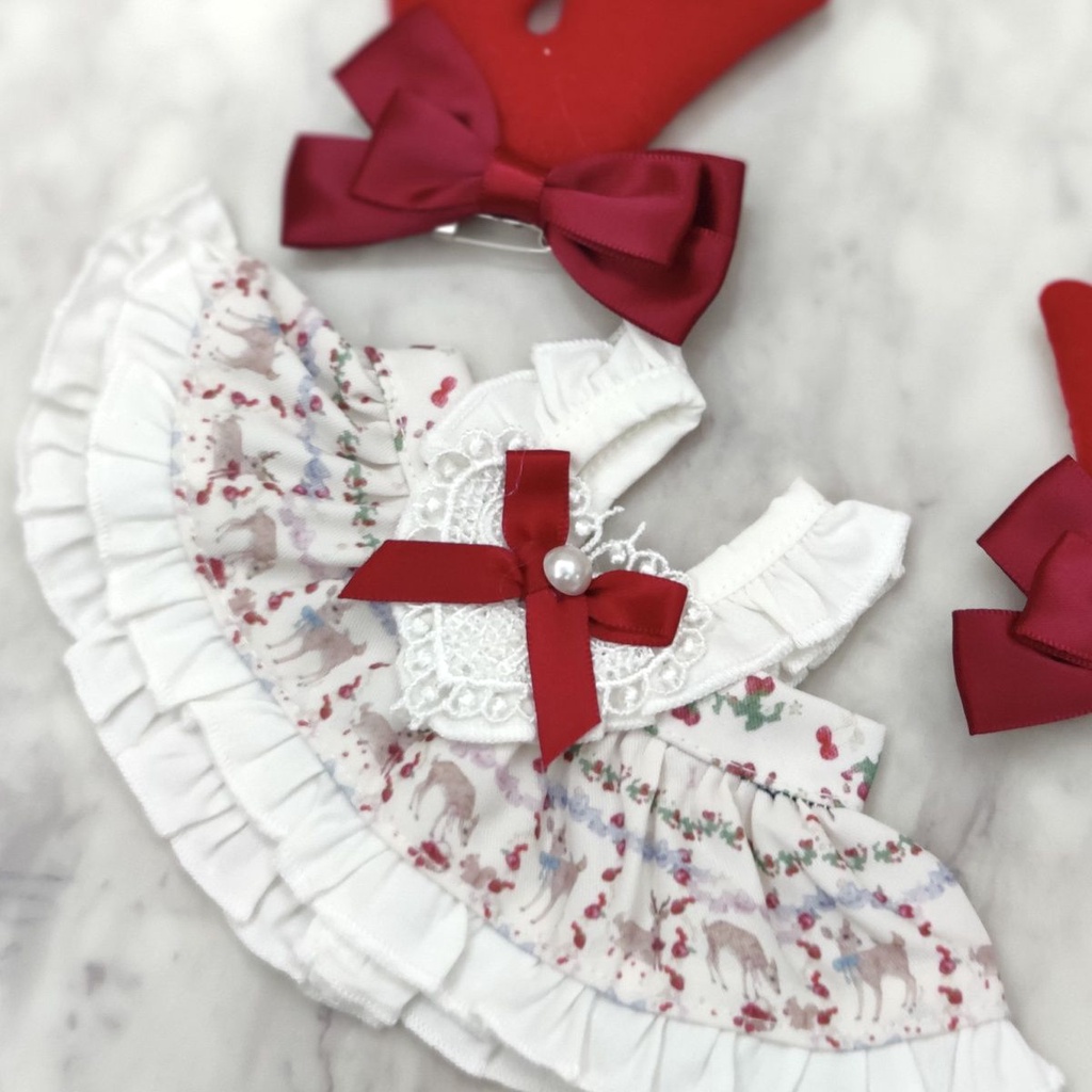 20cm cotton doll clothes non-attribute doll multi-point set 20cm Xing Dailu the same lovely dress