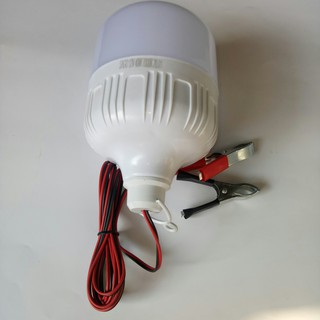 Đèn LED Kẹp Bình 12v 40w (Bóng Đèn Dùng Bình Ắc Quy)