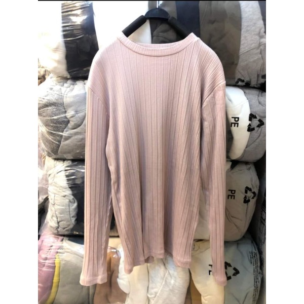 Áo thun tay dài chất liệu vải cotton 100% hàng VNXK