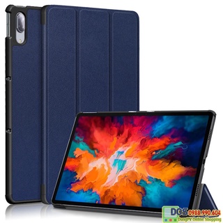 Bao da lenovo tab p11 plus tb-j616x da trơn mịn, gập dựng máy