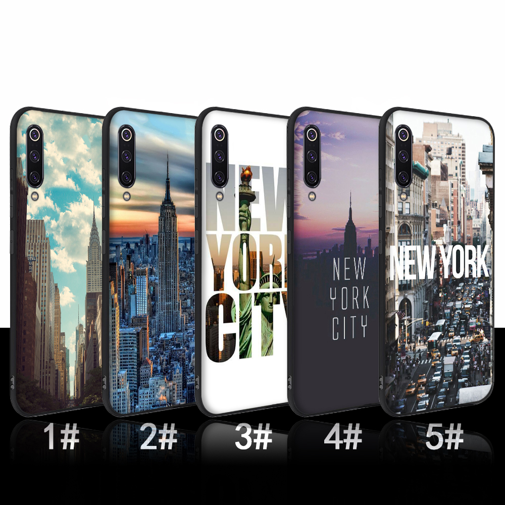 Ốp Điện Thoại Mềm Hình Thành Phố New York 224c Cho Xiaomi Mi 11i 11 Ultra Poco F3 Redmi K40 Note 9 10 Pro Max