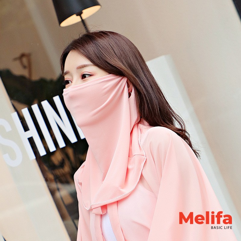 Khăn trùm mặt chống nắng, bảo vệ mặt và cổ vai chống tia UV hiệu quả chất liệu cotton mã K0159 | BigBuy360 - bigbuy360.vn