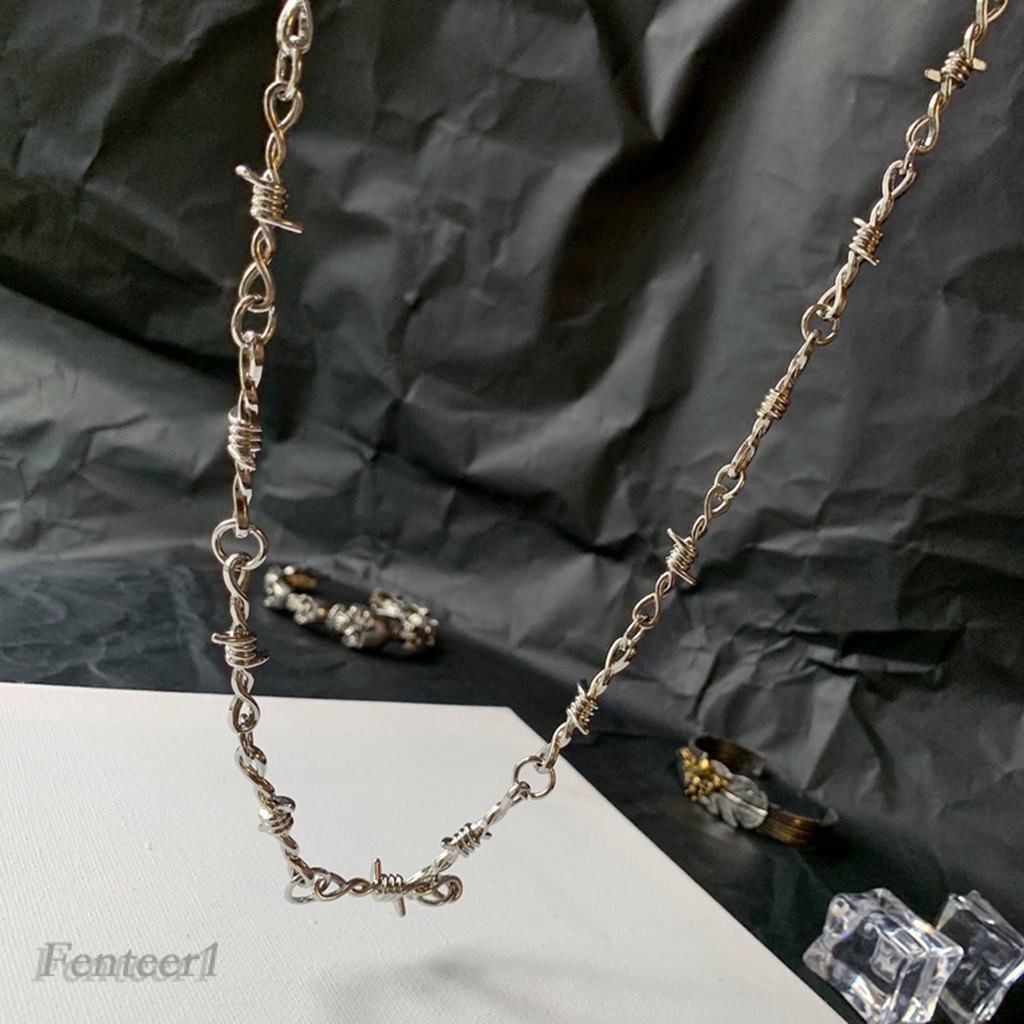 Dây xích hợp kim trang trí gai nhỏ thời trang cho nữ