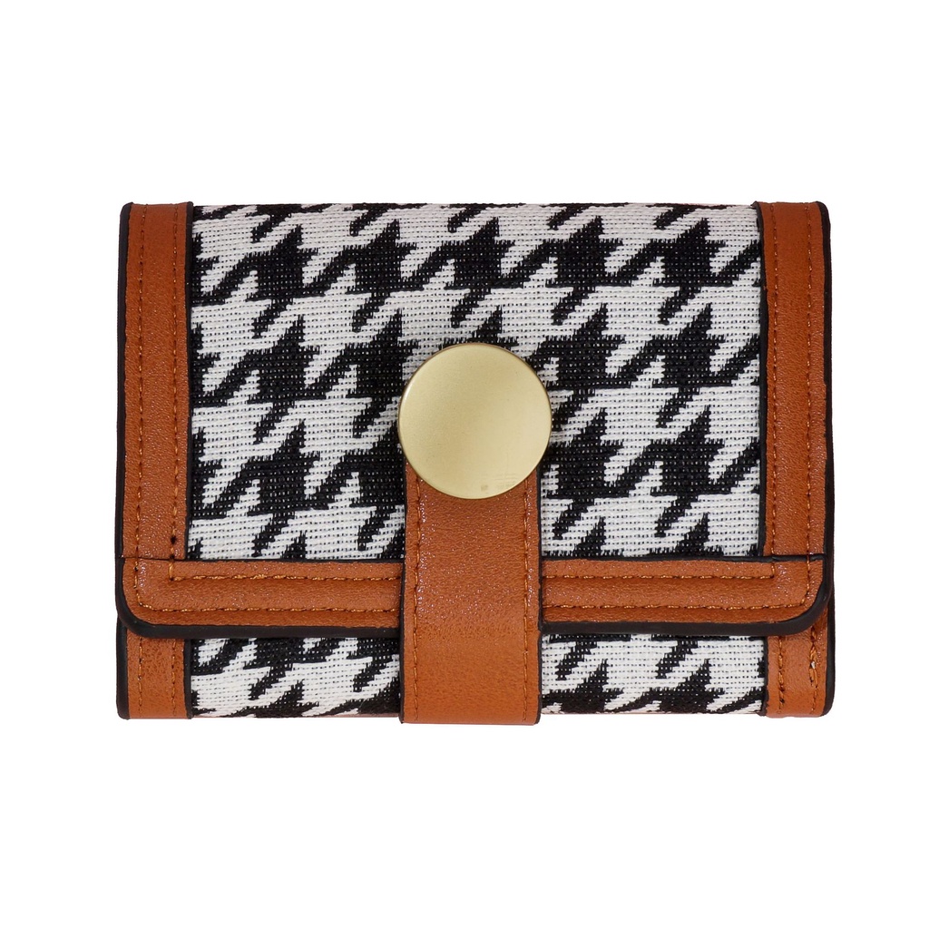 Ví Ngắn 30% Vải Canvas Đa Năng Phong Cách Mới Cho Nữ