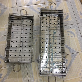 KHAY NƯỚNG THỊT KHÔNG RỈ 2 mẫu ngắn dài