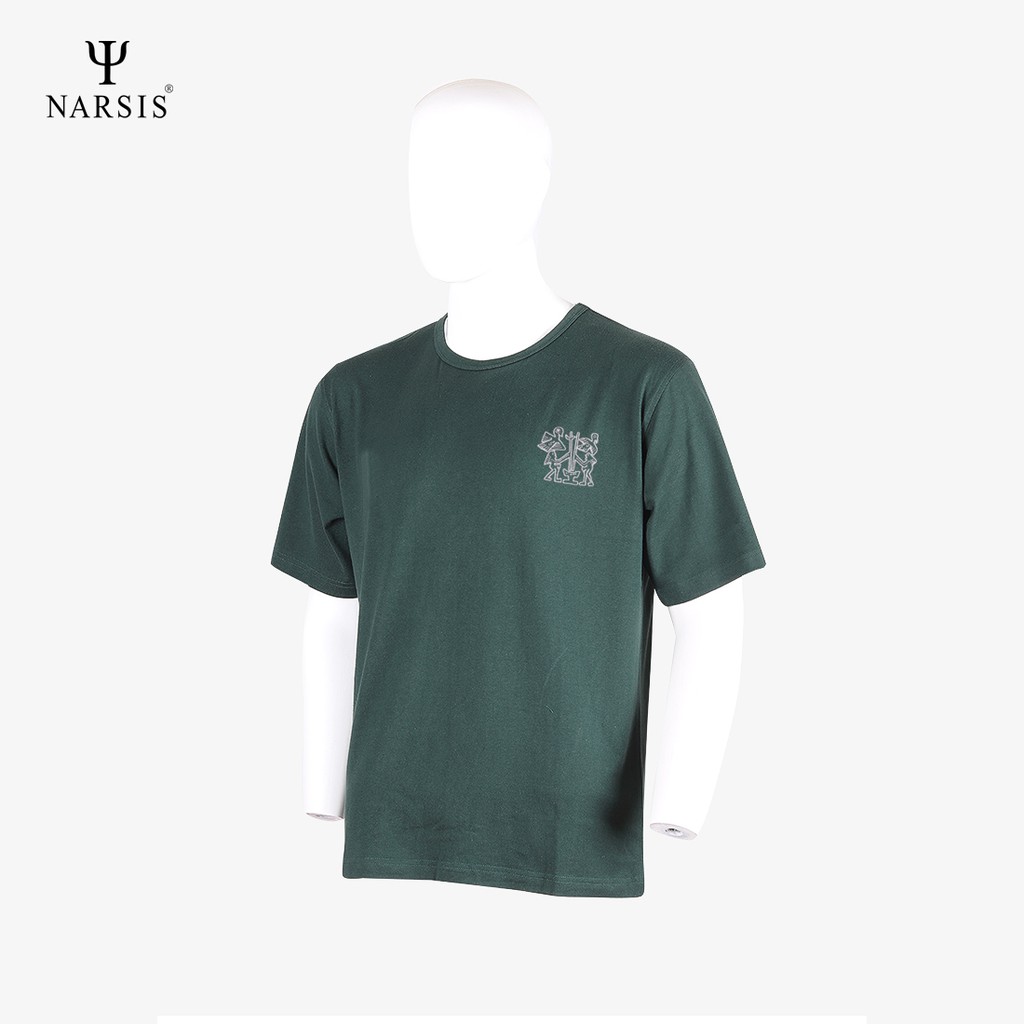 Áo thun nam Narsis D6021 màu xanh đậm
