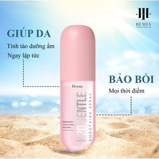 Xịt khoáng toner h20 hemia 2in1 cấp ẩm, cân bằng độ ph made in korea