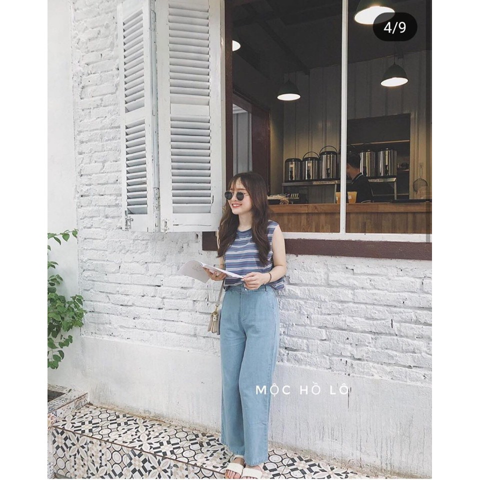Áo tanktop kẻ hot(#304)