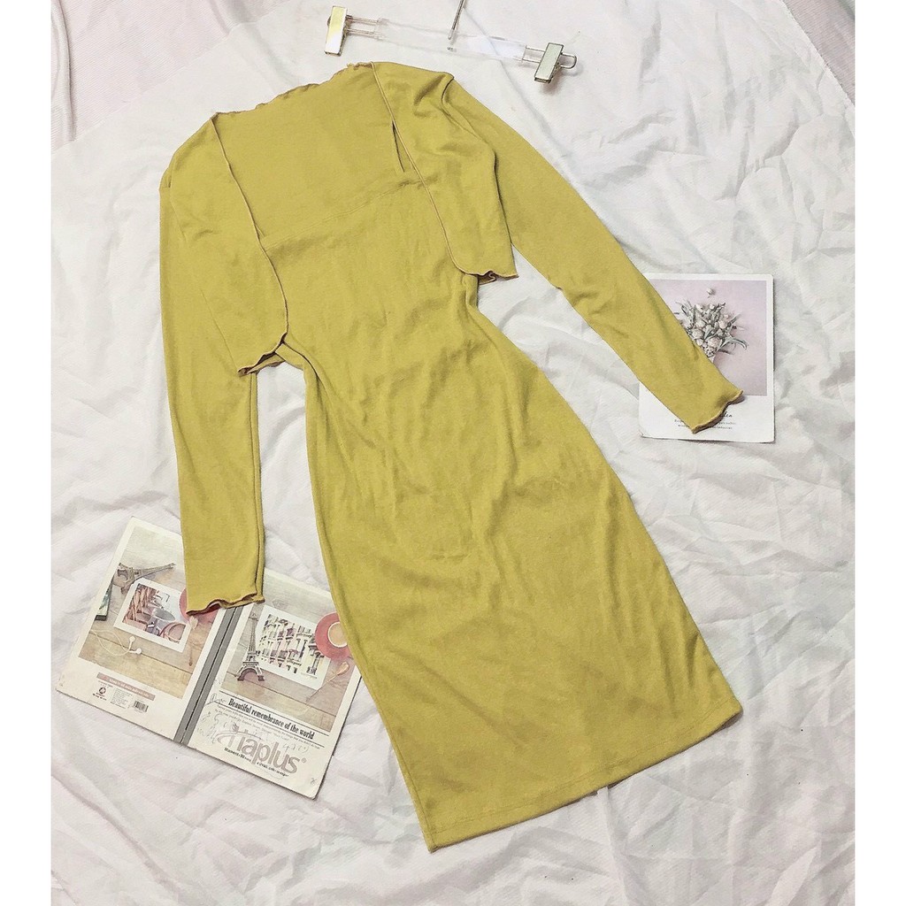 Set đầm 2 dây kèm áo khoác tay dài nhí xinh chất đẹp