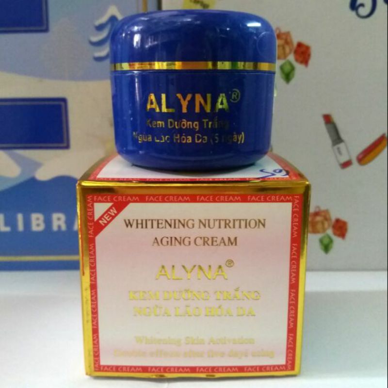 Kem Alyna nám ngày nám/ đêm /lão hóa 15g/ 3 mẫu