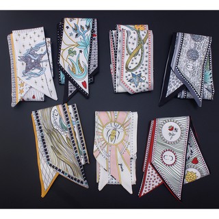 Khăn Lụa Bản Nhỏ Buộc Tóc cột túi xách