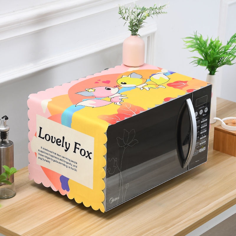 Vỏ Bọc Lò Vi Sóng Chống Bụi Phong Cách Bắc Âu Cao Cấp