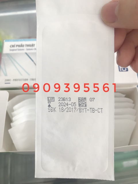 Chỉ phẫu thuật nylon 7/0 lẻ