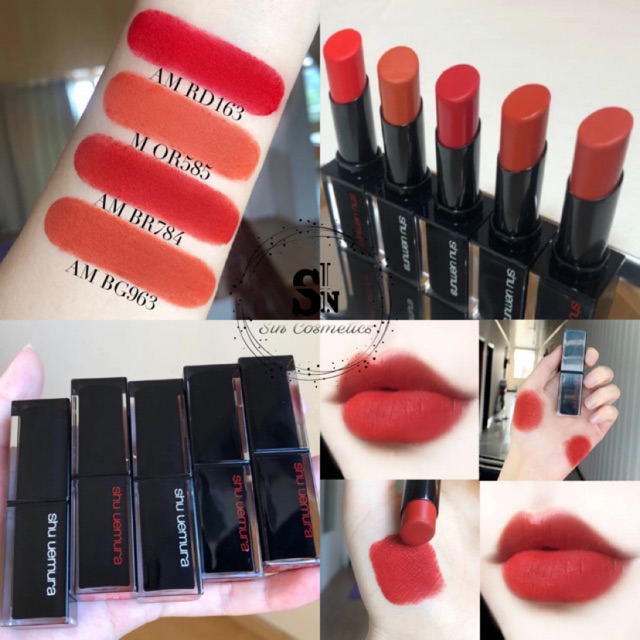 Son Shu Uemura vỏ đen các màu