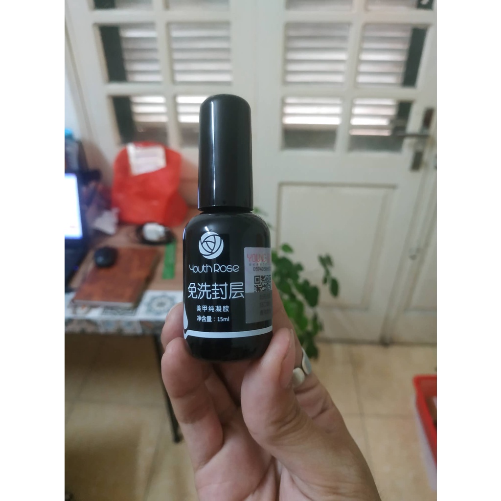Base top cứng móng gel Hoa hồng