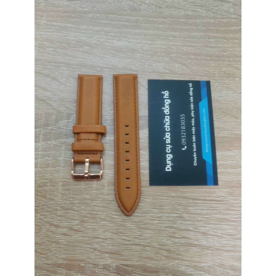 Dây da đồng hồ DW