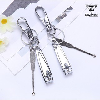 Móc khóa kèm bấm móng tay lấy ráy tai tiện dụng