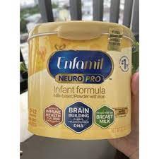Enfamil Neuro-pro hộp nhựa 587gr/802gr/ hộp giấy 890gr/hộp giấy1,03kg.Date 8/2024