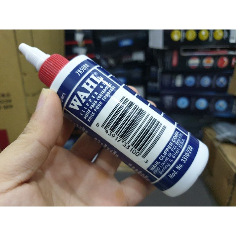 Dầu Wahl Tra Tông Đơ Nhập Mỹ Có Mã Check Chính Hãng, Dầu Tra Kéo Cắt Tóc 120ml.(Ảnh thật)