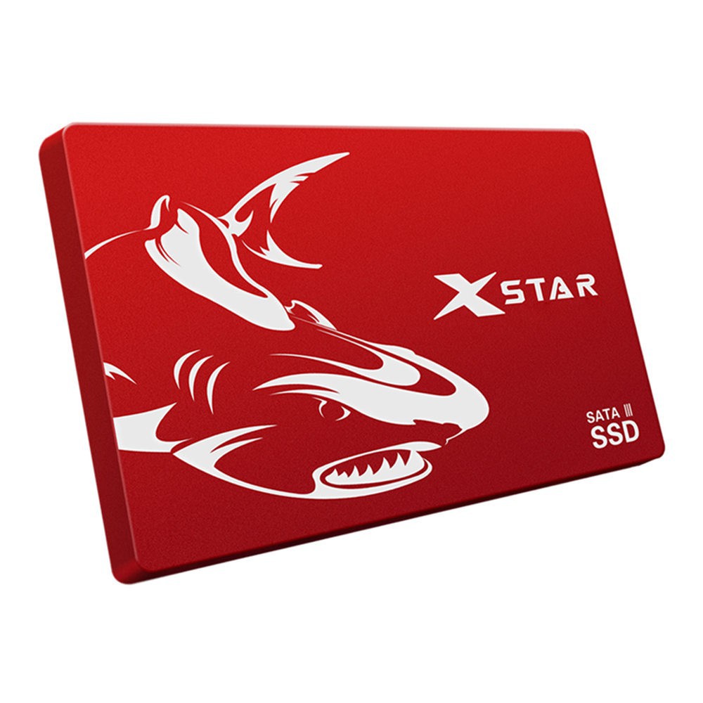 Ổ cứng SSD Xstar 240GB SATA3 Drive 2.5 Inch Sequential Read 550MB/s-Red
